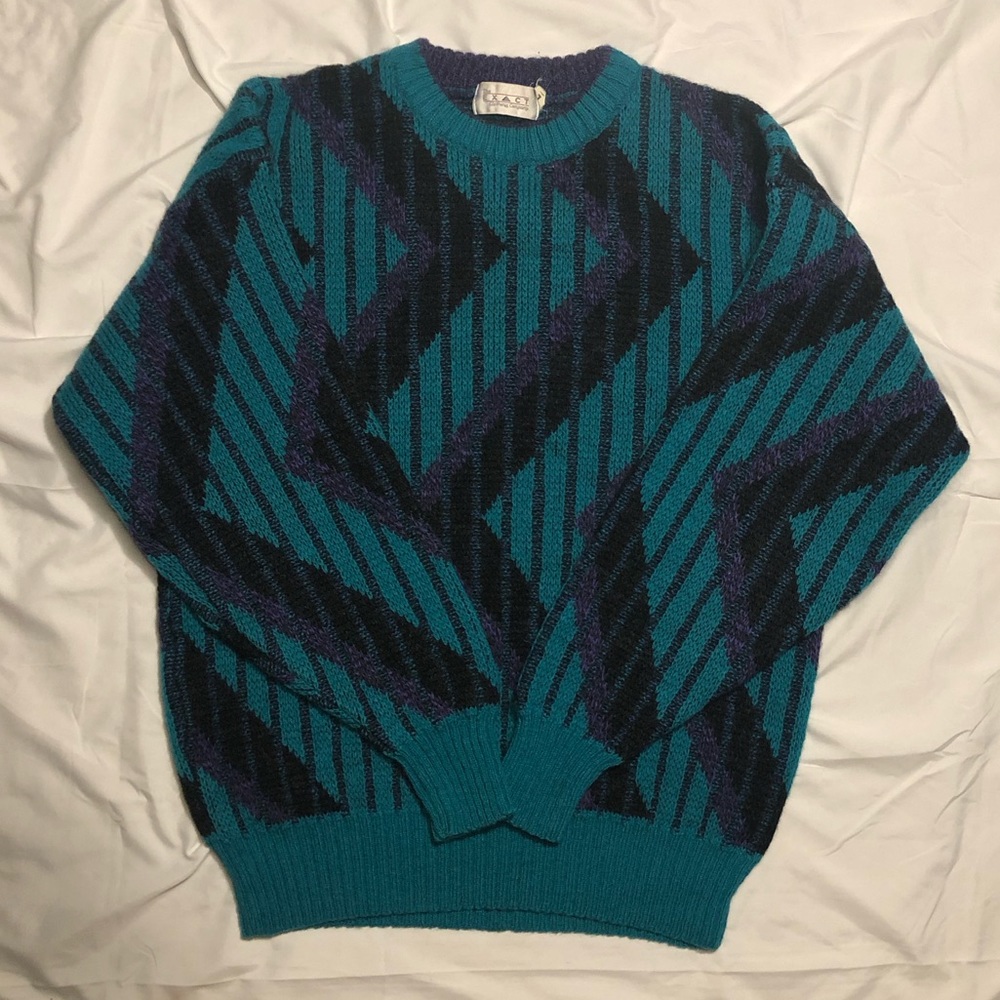 Vintage Women’s The Exact Sweater, Size Large, 80s Vibes